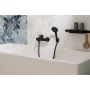 Bateria wannowo-prysznicowa ścienna czarna 74420670 Hansgrohe Zesis S zdj.3