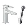 Hansgrohe Metropol 74522000 bateria umywalkowa ze słuchawką typu bidetta stojąca chrom zdj.1