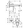 Hansgrohe Metropol 74525000 bateria umywalkowa zdj.2