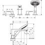 Hansgrohe Metropol 74552000 bateria wannowo-prysznicowa zdj.2