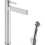 Hansgrohe Finoris 76220000 bateria umywalkowa ze słuchawką typu bidetta stojąca chrom zdj.1