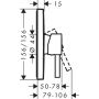 Hansgrohe Finoris 76615670 bateria prysznicowa zdj.2