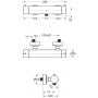 Bateria prysznicowa ścienna termostatyczna 17131070109 Herzbach Deep iX zdj.2