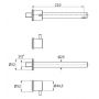 Bateria umywalkowa podtynkowa stal 17959000109 Herzbach Design iX zdj.2