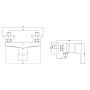 Bateria prysznicowa BN03001 Invena Merida Exe zdj.2
