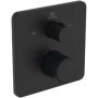 Bateria wannowo-prysznicowa podtynkowa z termostatem czarna A8587XG Ideal Standard Ceratherm zdj.1