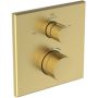 Bateria wannowo-prysznicowa podtynkowa z termostatem złota A8588A2 Ideal Standard Ceratherm C100 zdj.1