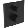 Bateria wannowo-prysznicowa podtynkowa z termostatem czarna A8588XG Ideal Standard Ceratherm C100 zdj.1