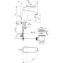 Bateria umywalkowa stojąca chrom B1711AA Ideal Standard Ceraflex zdj.2