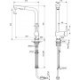 Bateria kuchenna stojąca BC178GN Ideal Standard Ceralook zdj.2