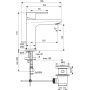 Bateria umywalkowa stojąca czarny BC699XG Ideal Standard Cerafine zdj.2