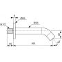 Ideal Standard Joy BC805GN wylewka do baterii umywalkowej zdj.2