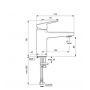 Bateria umywalkowa stojąca chrom BD222AA Ideal Standard Ceraplan zdj.2