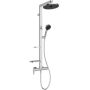 Zestaw prysznicowy ścienny z deszczownicą chrom BD584AA Ideal Standard Ceraflow Alu+ zdj.1