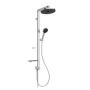 Zestaw prysznicowy ścienny z deszczownicą chrom BD585AA Ideal Standard Ceratwist Alu+ zdj.1