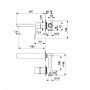 Bateria umywalkowa podtynkowa chrom 452981000 KFA Armatura Malaga zdj.2