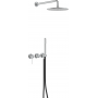 Zestaw prysznicowy podtynkowy z deszczownicą stal 504951022 KFA Armatura Moza 316L zdj.1