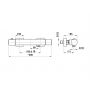 Bateria prysznicowa ścienna z termostatem 575601034 KFA Armatura Malaga zdj.2