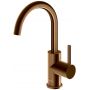 Bateria umywalkowa stojąca miedź QB150ABC Kohlman Axel Brushed Copper zdj.1