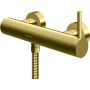 Bateria prysznicowa ścienna złota QW120AGDB Kohlman Axel Gold zdj.1