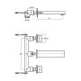 Kohlman Excelent QW190H bateria umywalkowa podtynkowa zdj.2