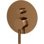 Bateria wannowo-prysznicowa podtynkowa miedź QW210ABC Kohlman Axel Brushed Copper zdj.1