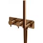 Bateria wannowo-prysznicowa podtynkowa z termostatem miedź QW265ABC Kohlman Axel Brushed Copper zdj.1