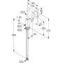 Bateria umywalkowa stojąca chrom 310280575 Kludi X0 zdj.2