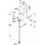 Bateria umywalkowa stojąca chrom 320280575 Kludi X1 zdj.2