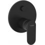 Bateria wannowo-prysznicowa podtynkowa czarna 327593975 Kludi X1 zdj.1