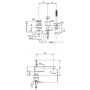 Kludi Ameo 414470575 bateria wannowo-prysznicowa zdj.2