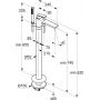 Kludi Balance 525900575 bateria wannowo-prysznicowa wolnostojąca chrom zdj.2