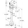 Kludi Ambienta 535900575 bateria wannowo-prysznicowa wolnostojąca chrom zdj.2