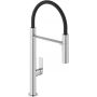 Bateria kuchenna stojąca chrom-czarna 568590575 Kludi Qord zdj.1