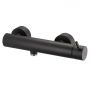Bateria prysznicowa ścienna czarna 1001220SMKB Kronenbach Lima 2.0 Black zdj.1