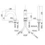 Bateria wannowo-prysznicowa nawannowa czarna 1004206SMKB Kronenbach Lima 2.0 Black zdj.2