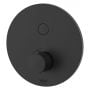 Bateria prysznicowa podtynkowa czarna 19043001SM Kronenbach Smart Push zdj.1