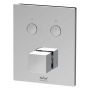 Bateria wannowo-prysznicowa podtynkowa chrom 19045002CR Kronenbach Smart Push zdj.1