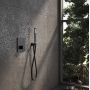 Bateria wannowo-prysznicowa podtynkowa z termostatem czarna 19046002SM Kronenbach Smart Push zdj.4