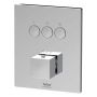 Bateria wannowo-prysznicowa podtynkowa z termostatem chrom 19046003CR Kronenbach Smart Push zdj.1