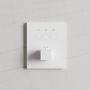 Bateria wannowo-prysznicowa podtynkowa z termostatem biała 19046003WM Kronenbach Smart Push zdj.4