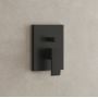 Bateria wannowo-prysznicowa podtynkowa czarna KB100364C11 Kronenbach Quara 3.0 zdj.3