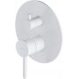 Bateria wannowo-prysznicowa podtynkowa biała Y1248ROWM Omnires Y zdj.1