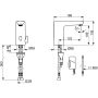 Bateria umywalkowa stojąca elektroniczna chrom 9260FZ Oras Electra zdj.2
