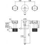 Bateria umywalkowa JO003KCR Paffoni Jo zdj.2