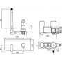 Bateria umywalkowa LIG106CR Paffoni Light zdj.2