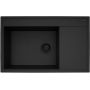 Zlewozmywak z baterią czarny/czarny 070168402S Pyramis Camea zdj.6