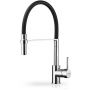 Bateria kuchenna stojąca chrom-czarna 090939801 Pyramis Serina zdj.1