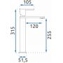 Rea Flip REAB2007 bateria umywalkowa zdj.2