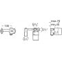 Element podtynkowy baterii A5E3501C00 Roca Ona zdj.2